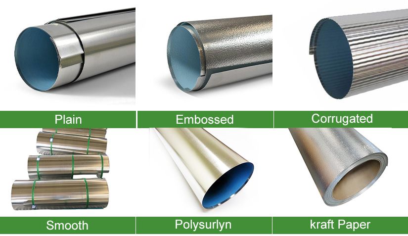 aluminum cladding types