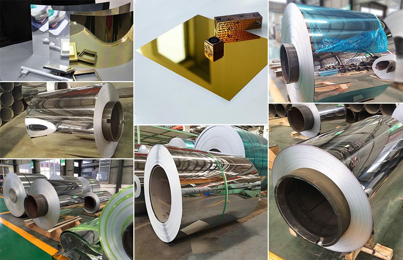 mirror aluminum sheet coil