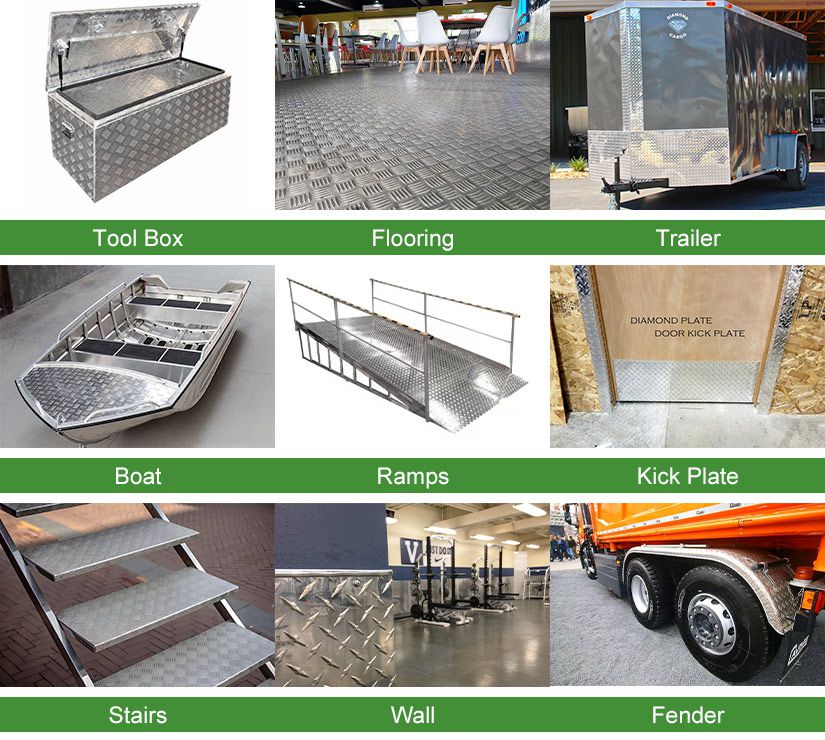 aluminum checker plate application