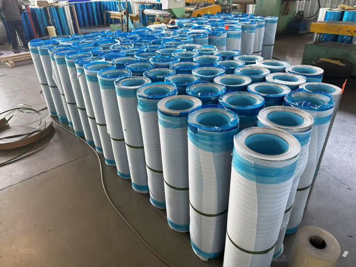 Aluminum Cladding For Chilled Water Pipes