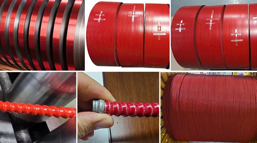 Color Aluminum Strip for Cable Armouring Color Aluminum Strip for Cable Armouring
