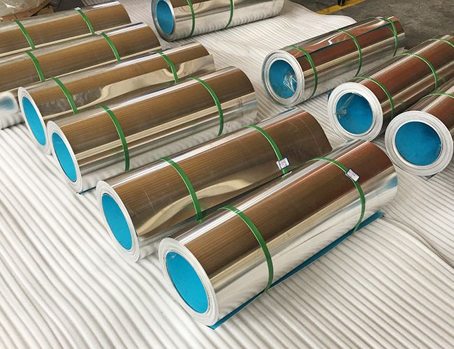 aluminum cladding sheet with Polysurlyn moisture barrier
