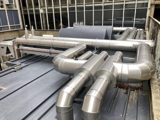 Industrial Piping and HVAC Insulation Jacketing Industrial Piping and HVAC Insulation Jacketing